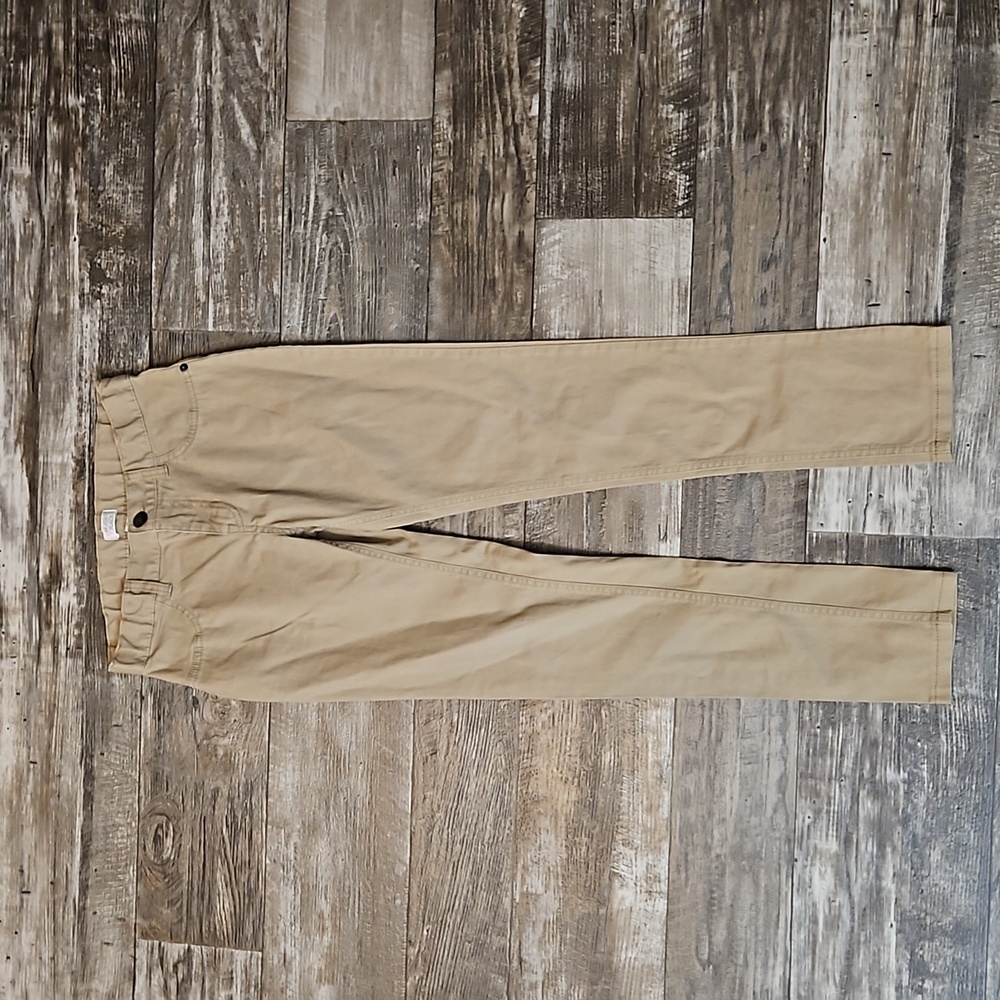 Est 1989 Place Adjustable Waist Khaki Pants Girls 14